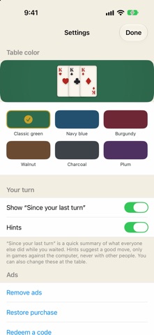 Kitchen Table Rummy screenshot 6