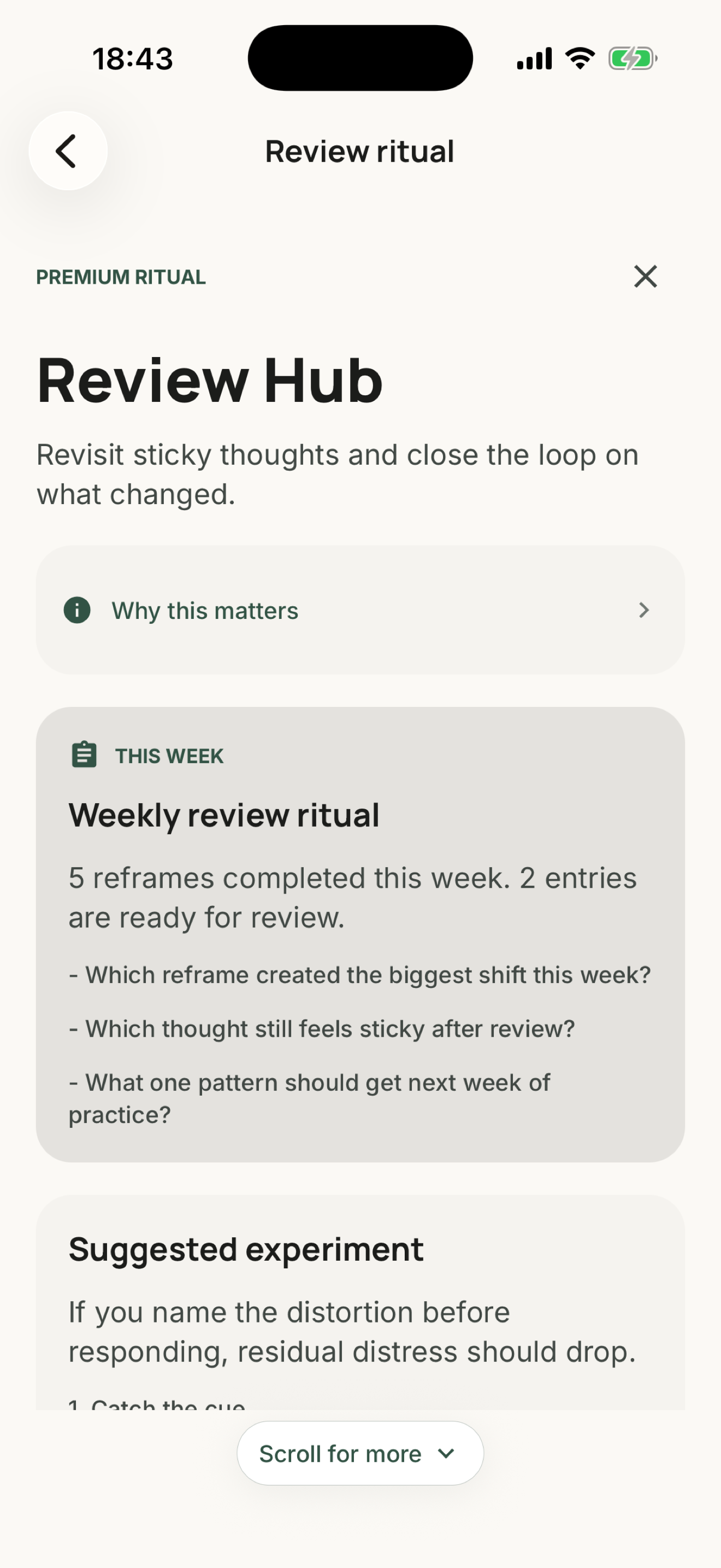 Relief - CBT Reframing Tool screenshot 5
