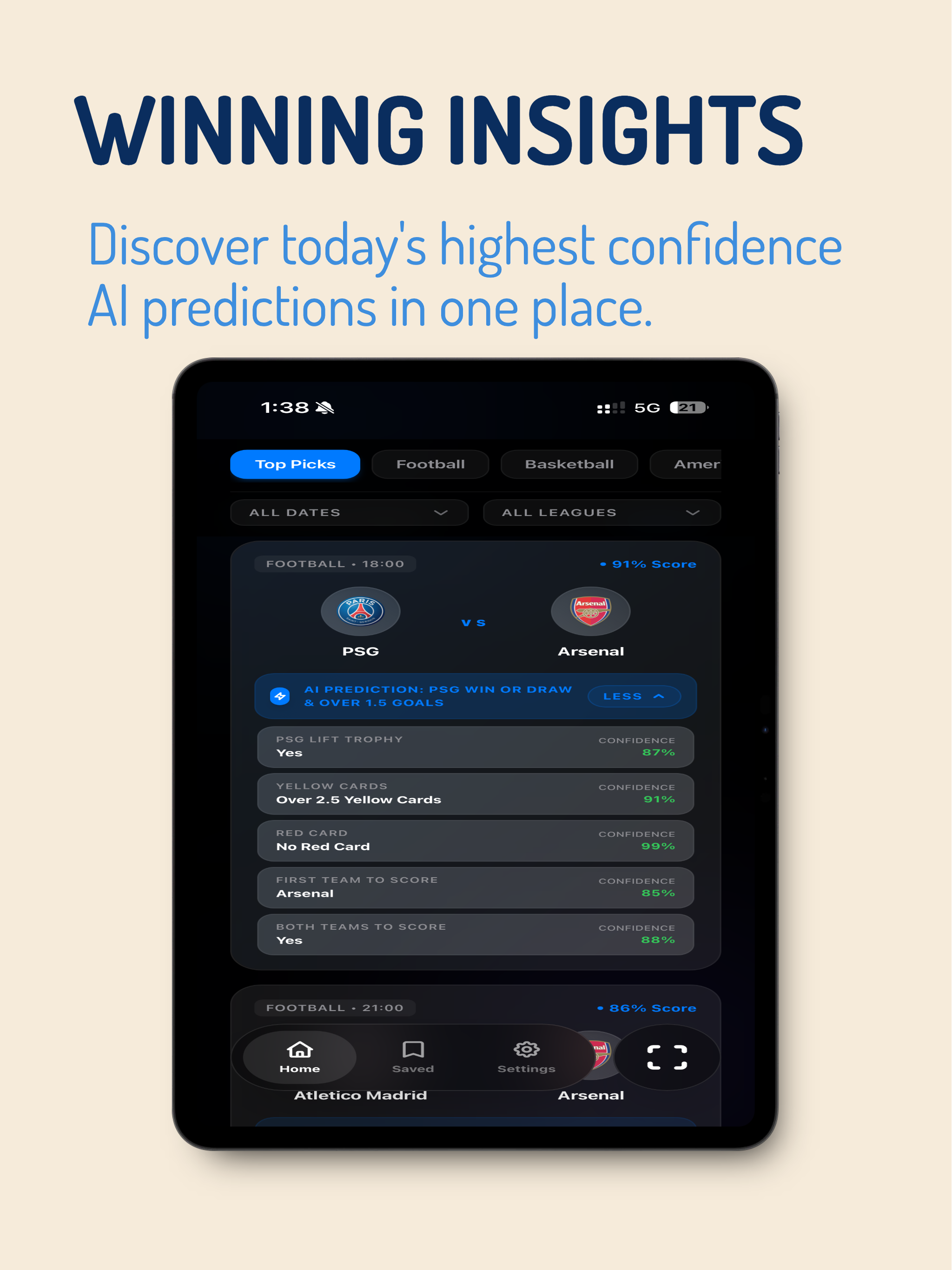 GG AI Sports Predictions screenshot 11