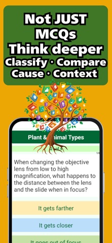 Japan School Science Quiz Game iPhone screenshot