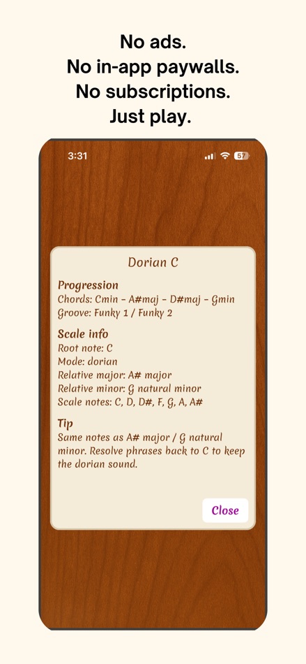 #5. Chord Groove (iOS) Göre: New Session Studios Pty Ltd