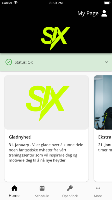 SIX Trening Screenshot