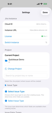 QuickIssue: Jira Reporter screenshot