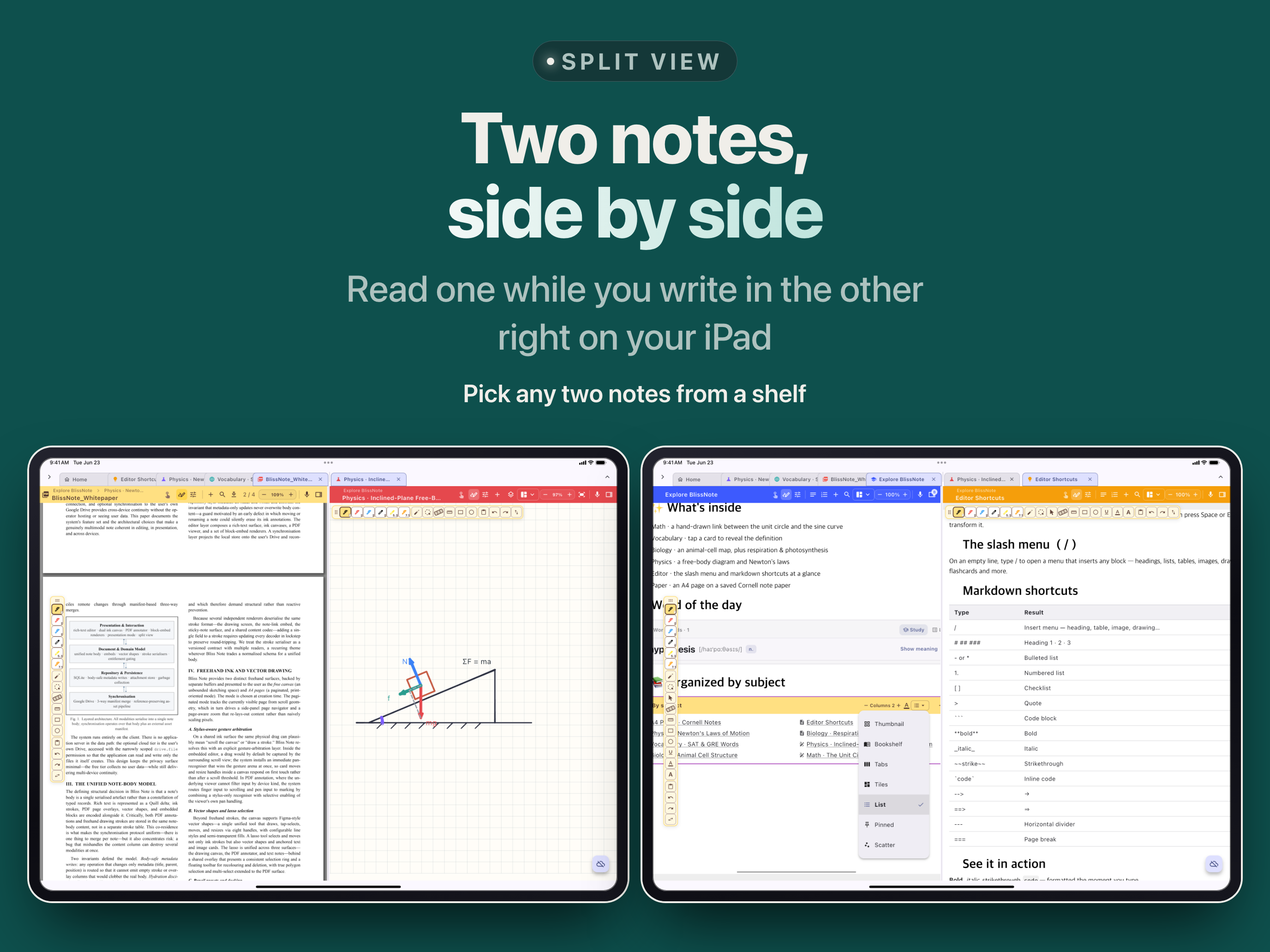 BLISS Note: Notes PDF Planner screenshot 13