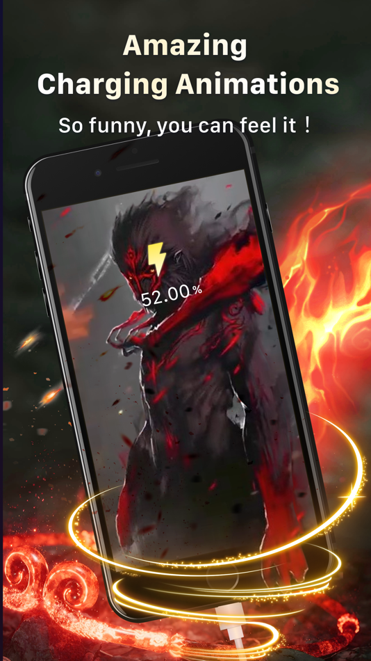 #1. Magic Charger-Charge Animation (iOS) Podle: Guangzhou Bluefire Network Technology