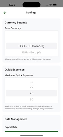 ExpenseGlobal: Travel & Costs screenshot