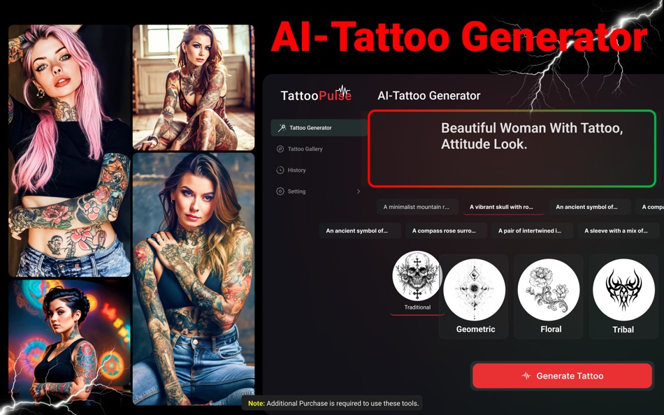 #3. AI Tattoo: Maker & Generator (macOS) 由: Muhammad Usama
