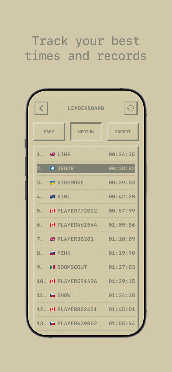 iPhone screenshot