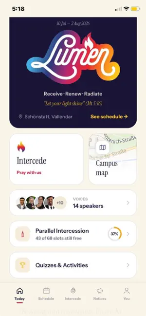 Lumen Conference screenshot 1