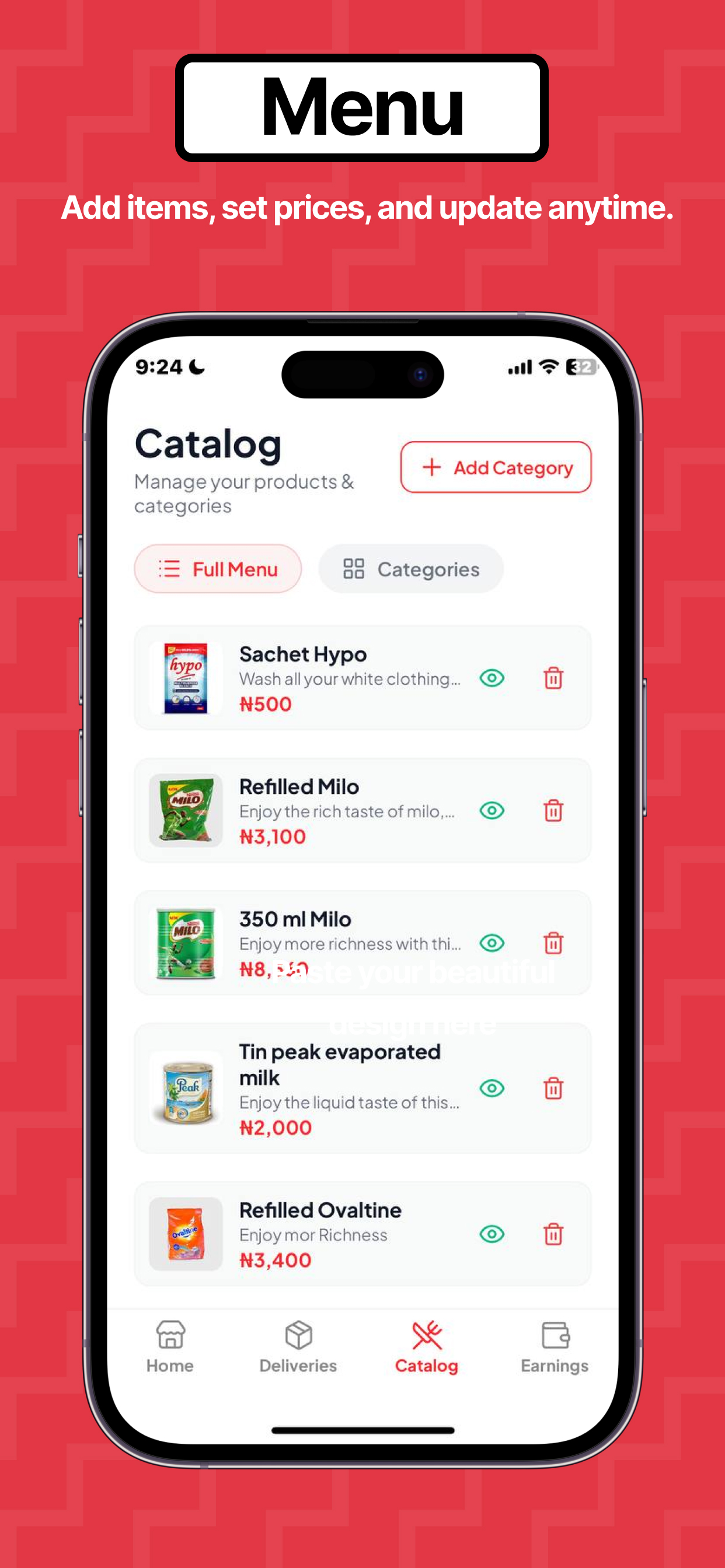 Sendo Vendor - Sell and Earn