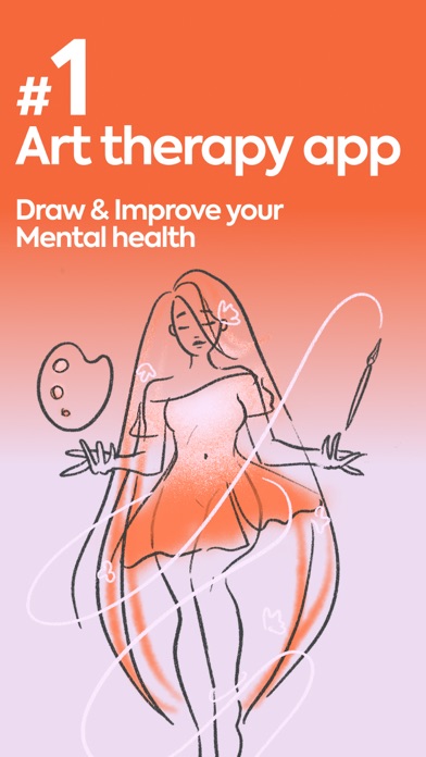 Screenshot 1 of Art & Grow therapy: LINA App