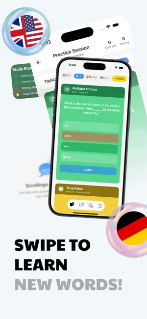 Scrollingo: Learn Languages screenshot 1