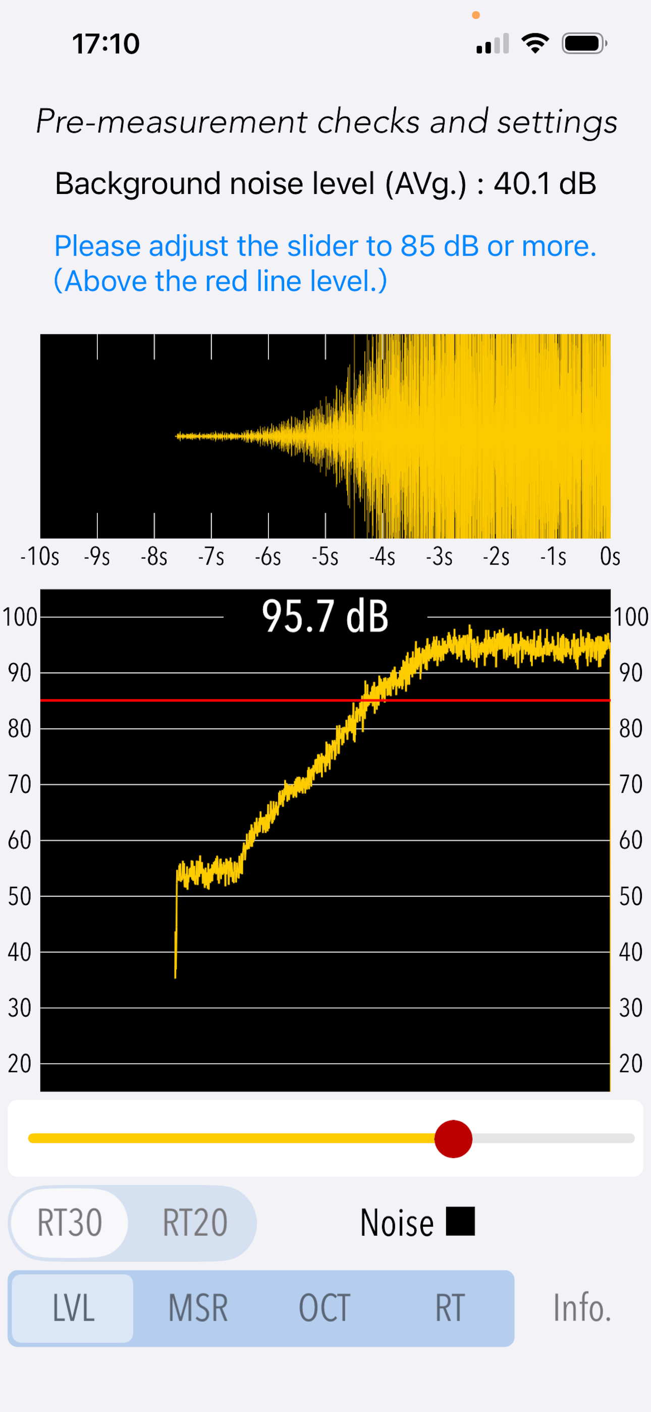 Reverb Time Analyzer screenshot 11