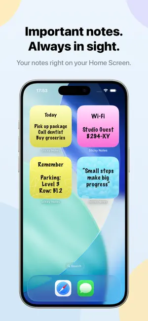 Sticky Notes + Widgets screenshot 1