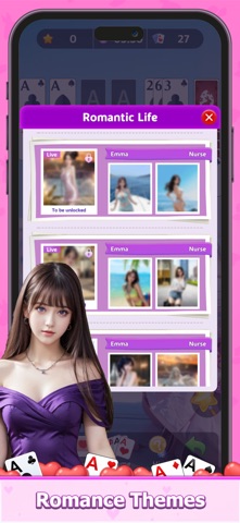 Bella Solitaire iPhone screenshot