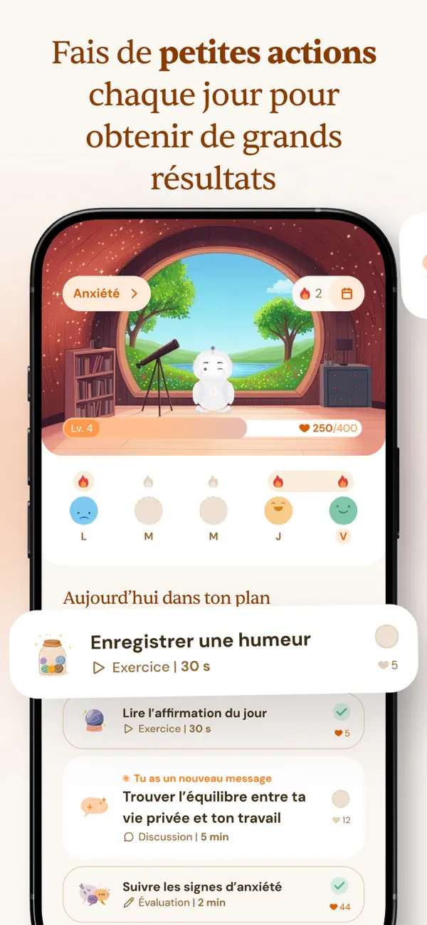 Screenshot #3 pour Yana : Le compagnon émotionnel
