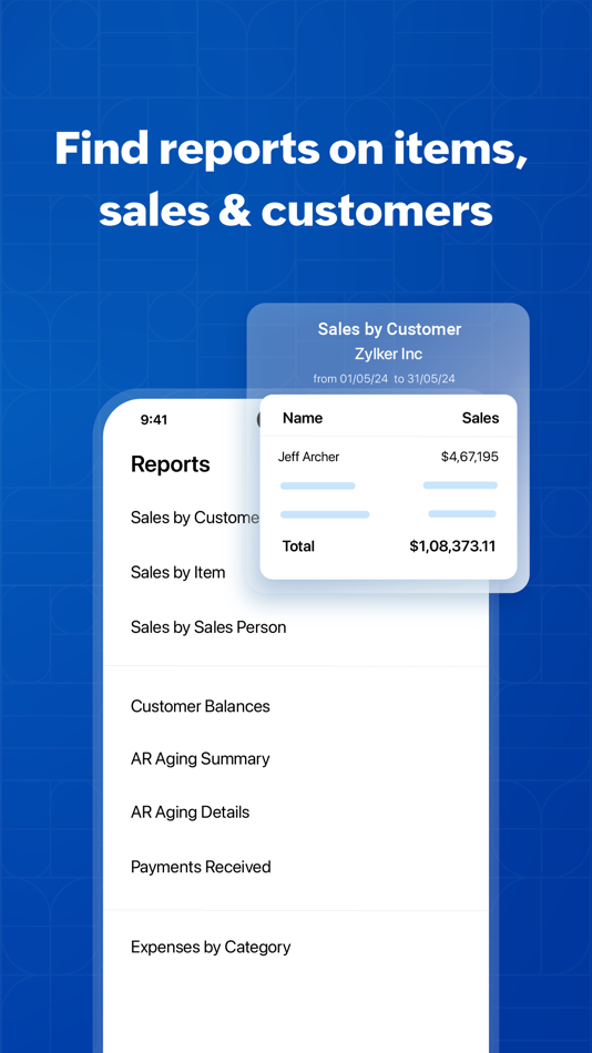 #10. Zoho Invoice Maker App (iOS) By: Zoho Corporation