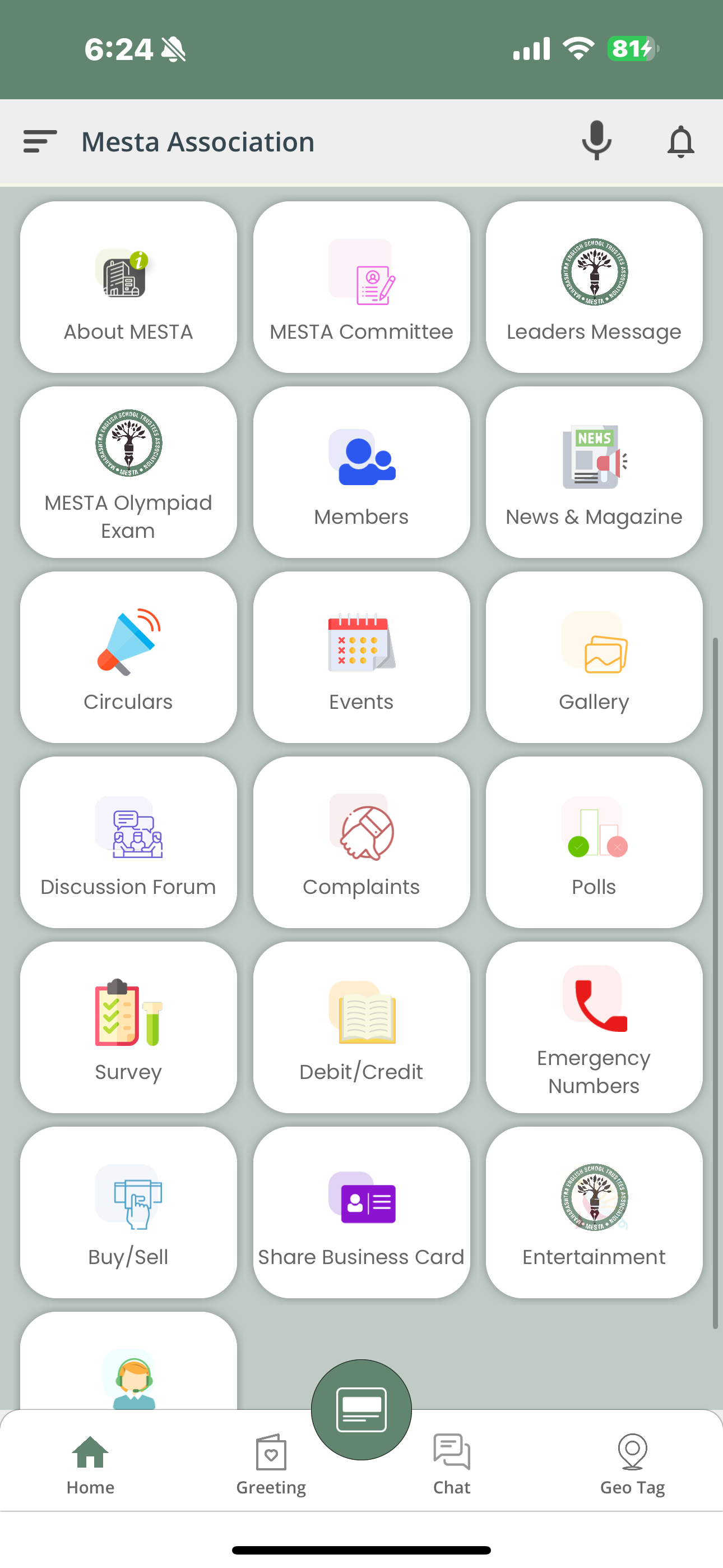 MESTA Organization screenshot 3