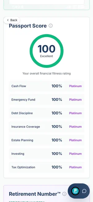 Financial Fitness Passport screenshot 2