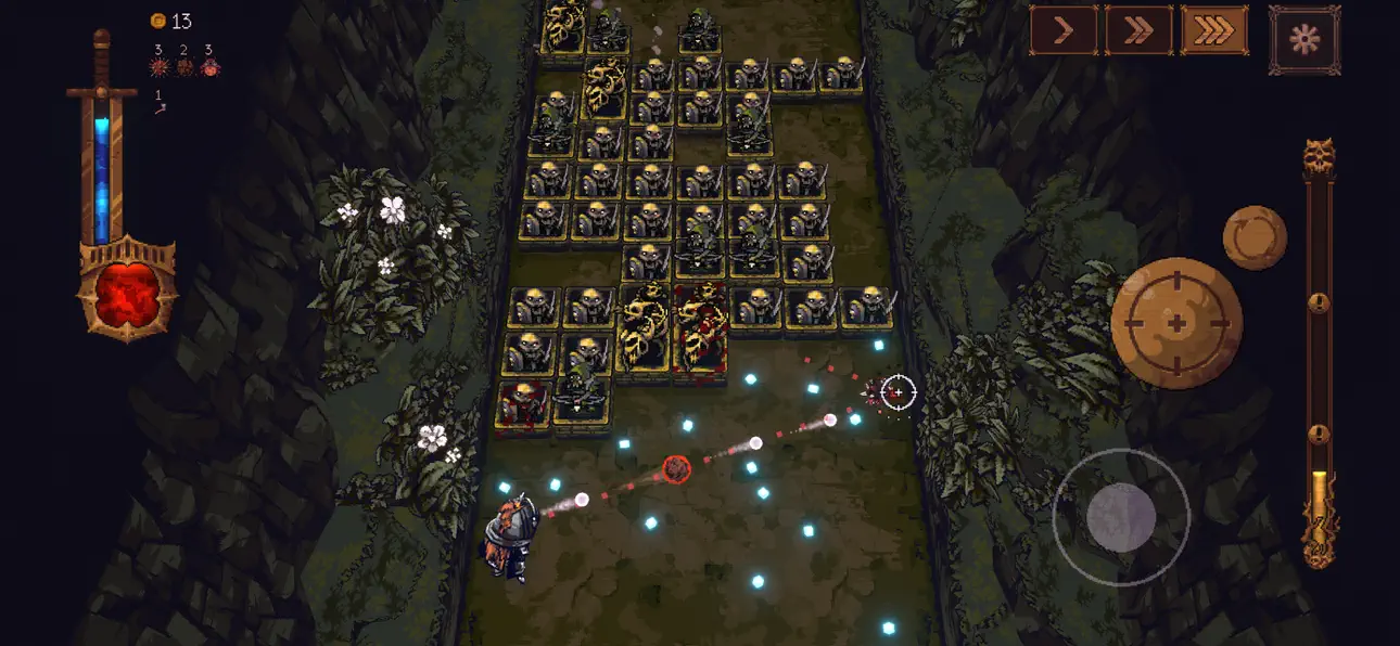 BALL x PIT iOS Mod IPA screenshot 1 - iOS game interface