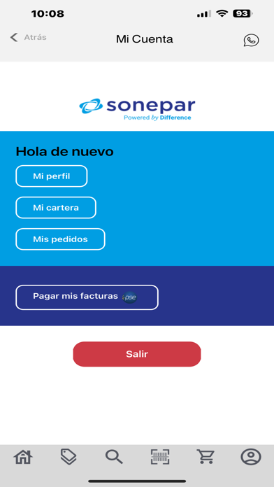 SONEPAR COLOMBIA Screenshot