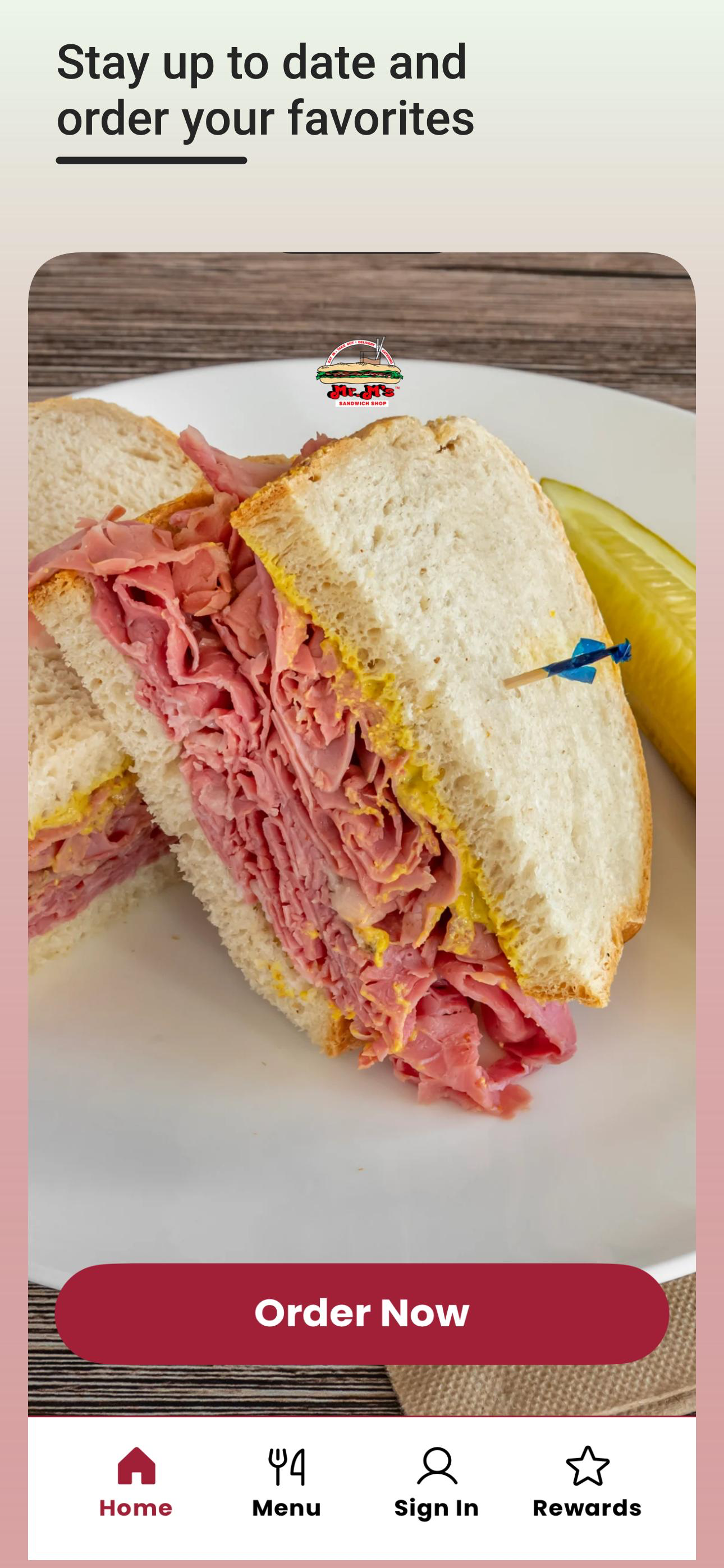 Mr. M's Sandwich Shop screenshot 2