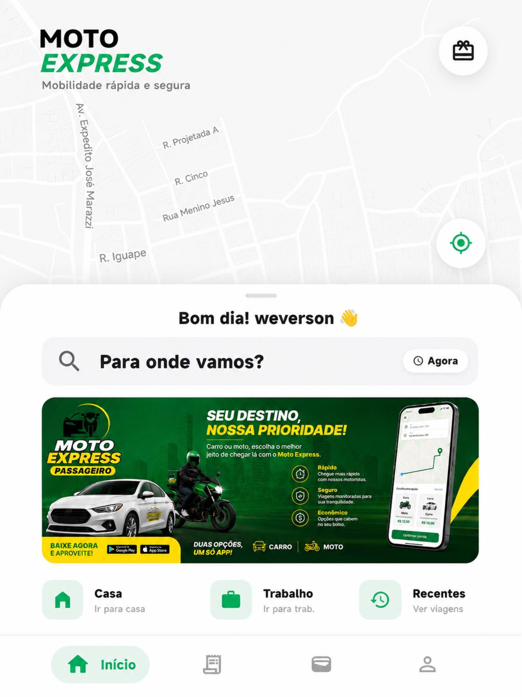 Moto Express Passageiro screenshot 8