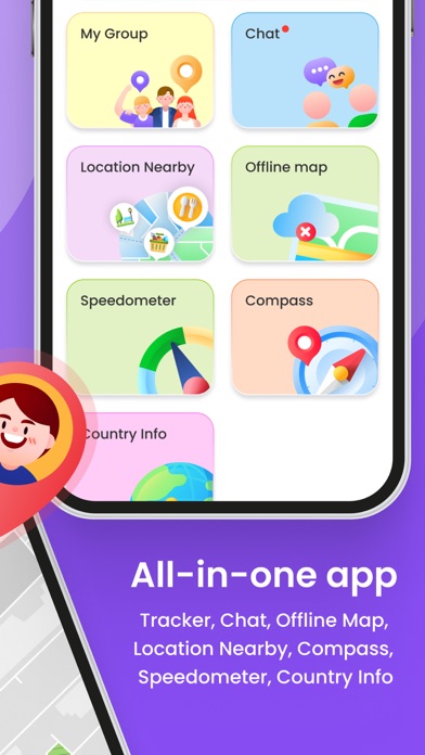 LocateMe: Location Sharing GPS Screenshot