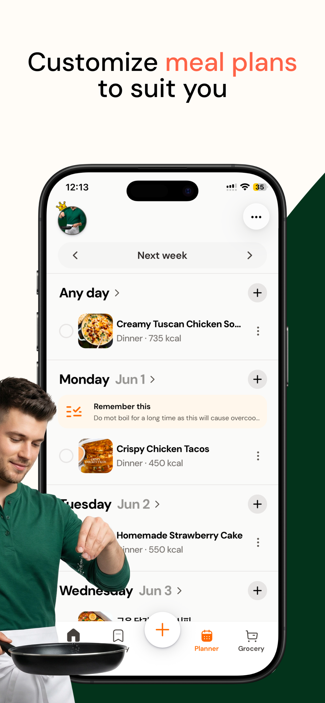 Whisk: Recipe & Meal Planner