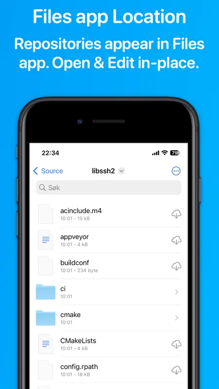 Source Files: Git Storage screenshot 3 of 5