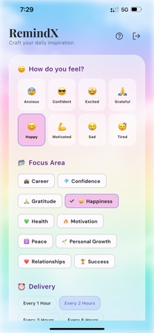 RemindX-Quotes Screenshot 1 of 3