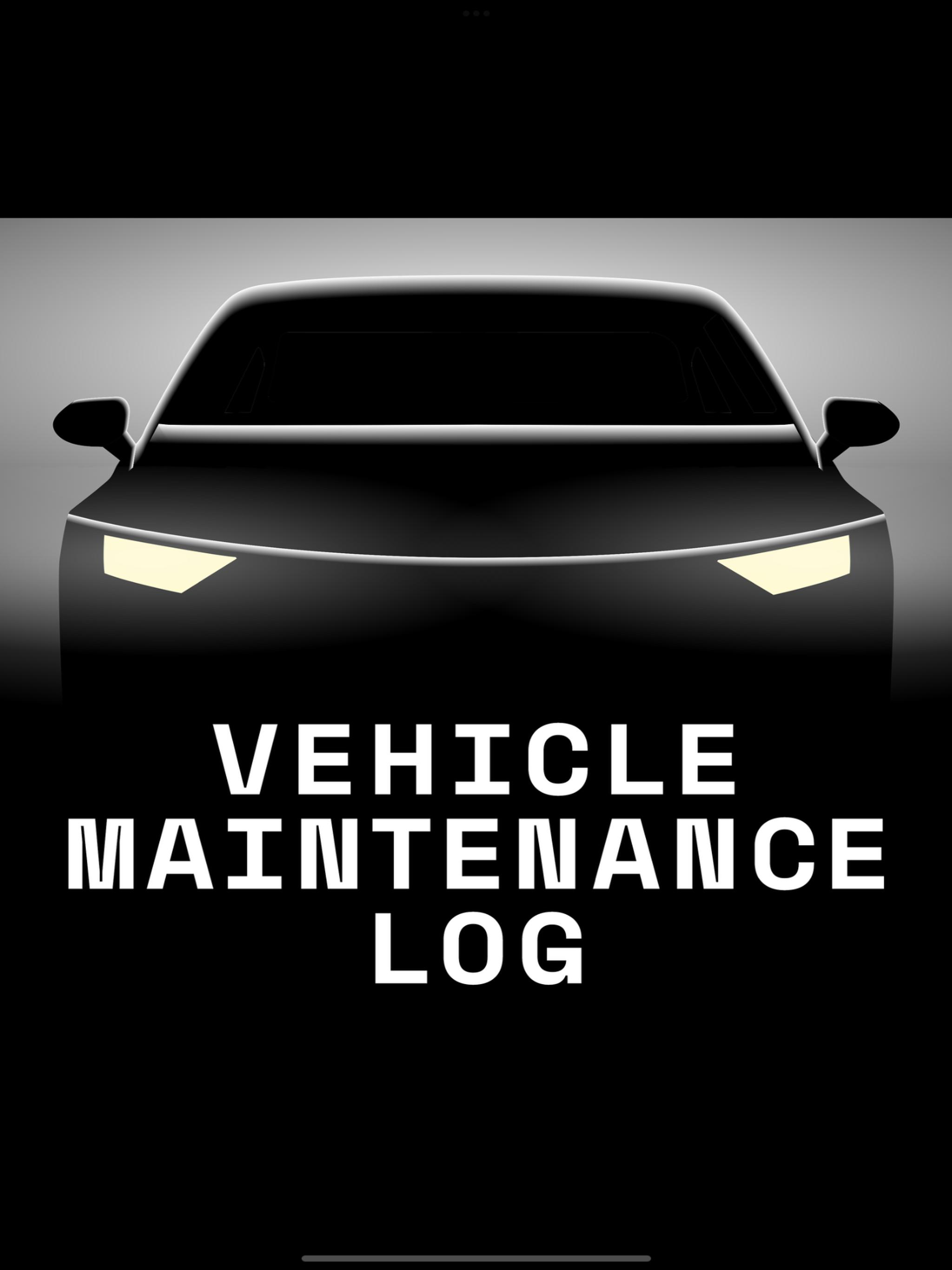Vehicle Maintenance Log: VML