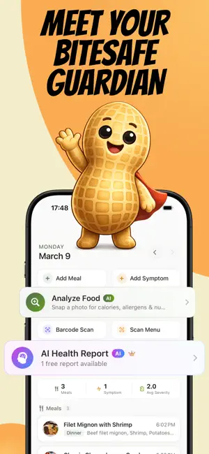 BiteSafe: Food Allergy AI screenshot 1