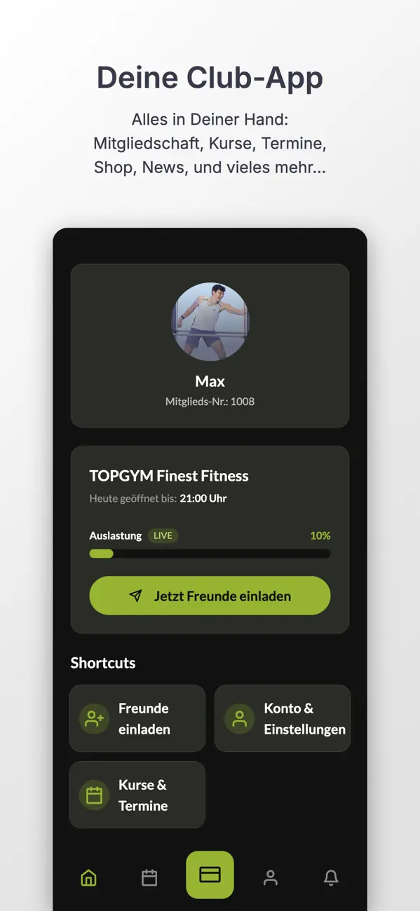 Screenshot #1 pour TOPGYM