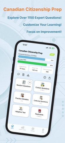 Canadian Citizenship Prep iPhone screenshot