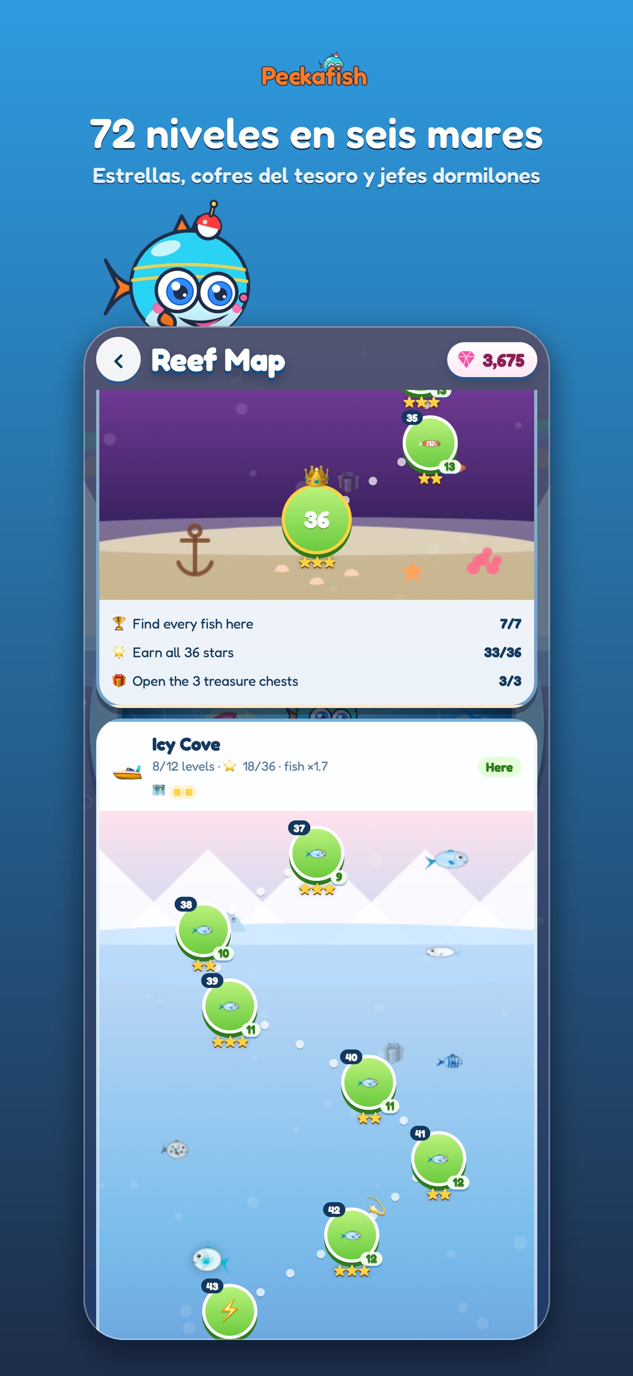 Screenshot 2 of Peekafish: Pesca para niños