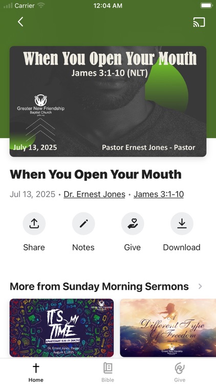 Greater New Friendship Church