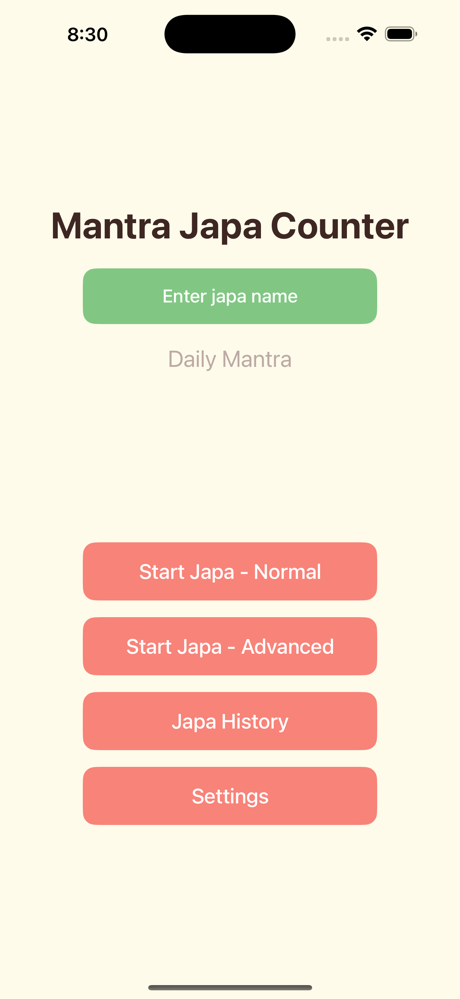 Mantra Counter - Japa screenshot 1