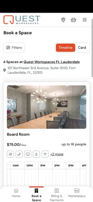 Quest Workspaces screenshot 3
