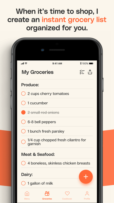 Ollie: Family AI for Meals Screenshot