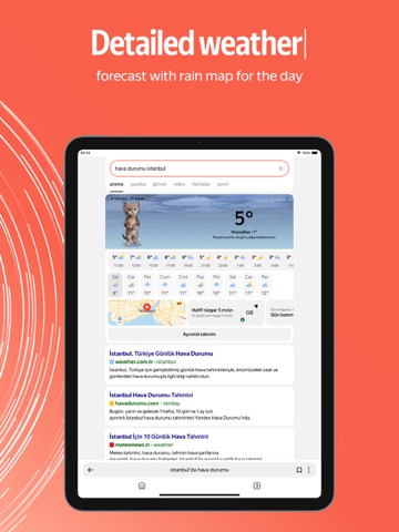 Yandex Search: Find with AI iPad screenshot 2