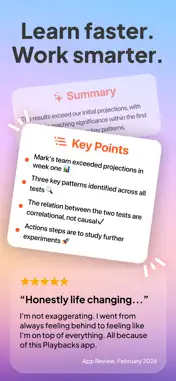 Playbacks: AI Note Taker screenshot 3