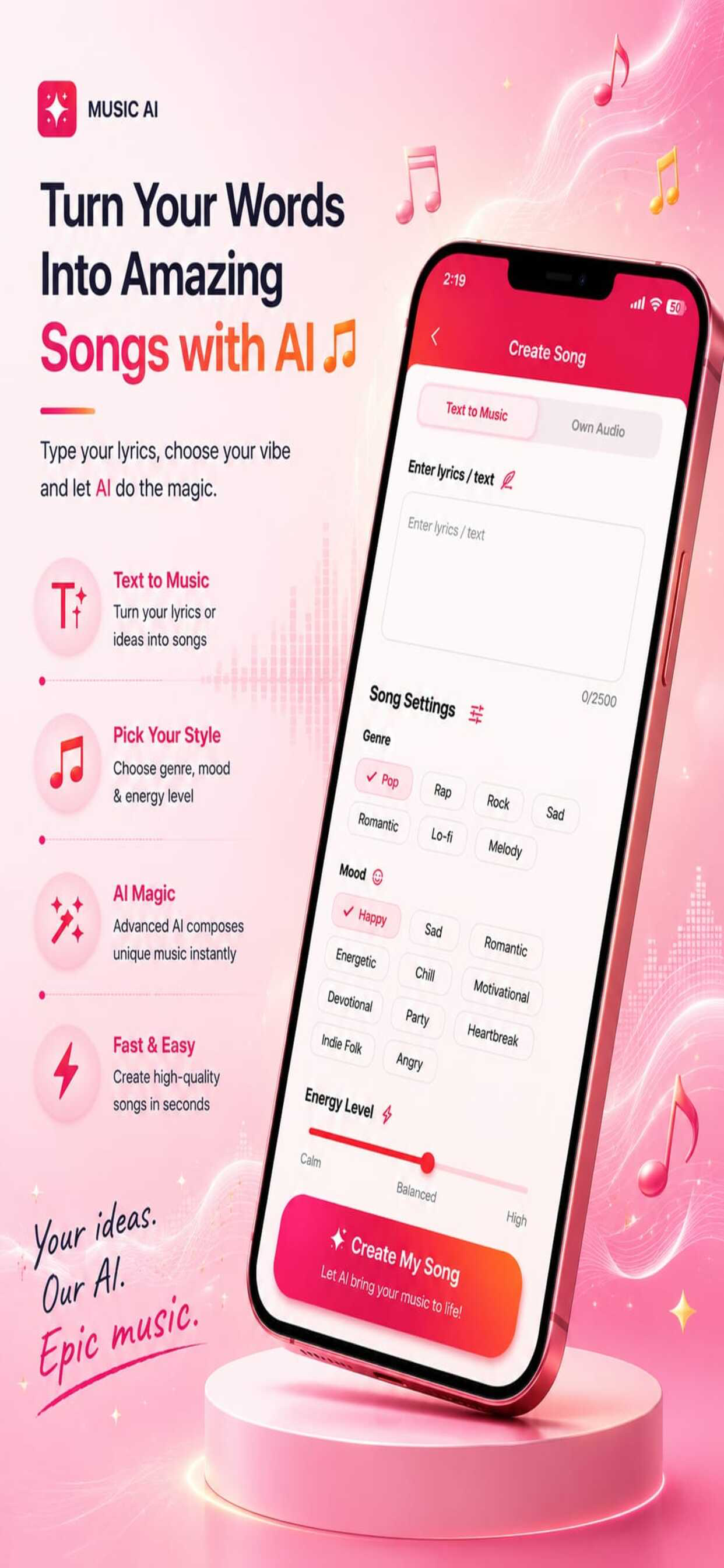 Audfam AI: Audio Hub & Music screenshot 7