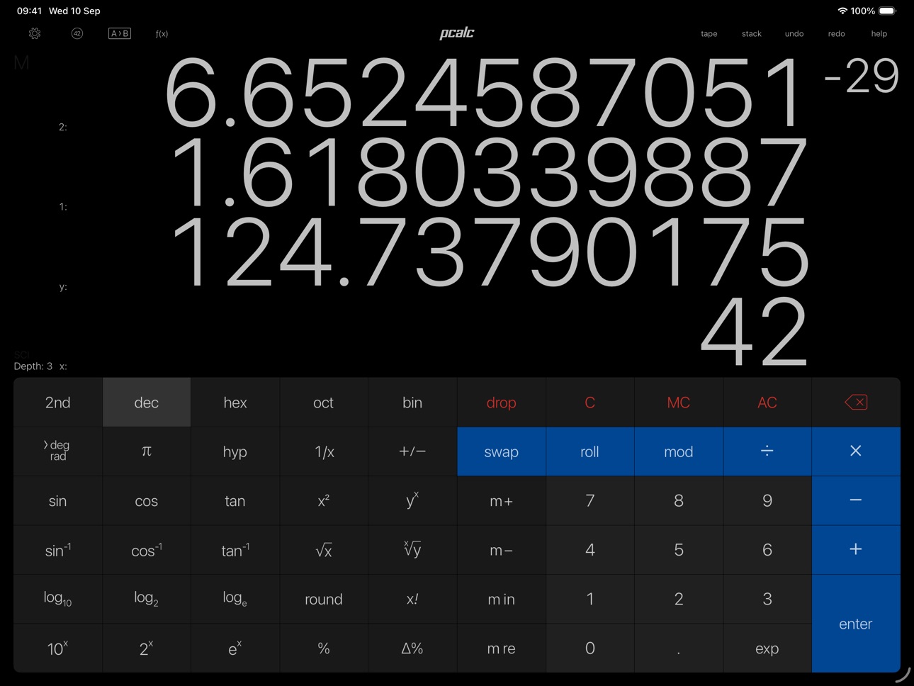 iPad screenshot