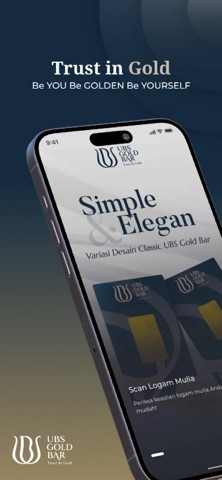 UBS Gold Bar iPhone screenshot 1