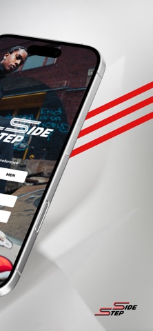 Side Step App iPhone screenshot 2