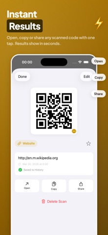 QR Kit - Code Scanner & Maker Screenshot 3 of 6