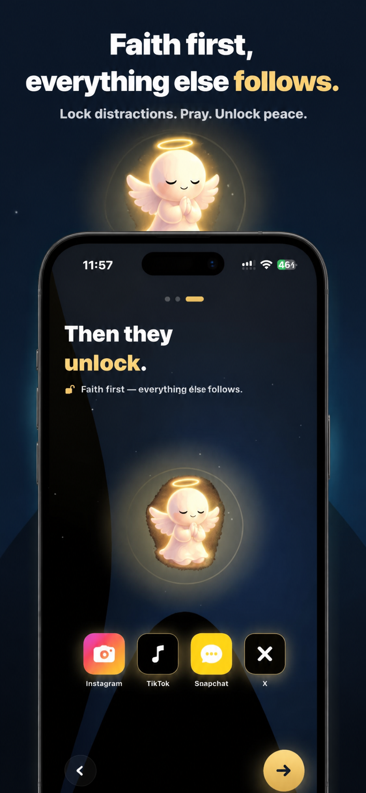 ChristFirst: Pray & Block Apps