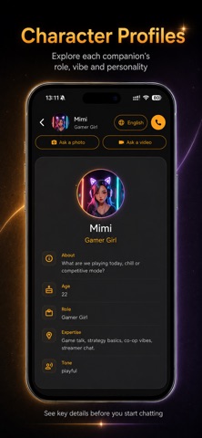 VibeChat AI - Vibe Your Chat iPhone screenshot
