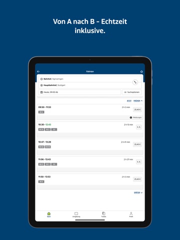 naldo Bus&Bahn iPad screenshot 3